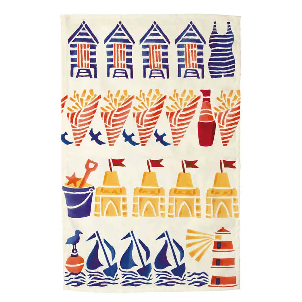 Emma Bridgewater Seaside Icons Tea Towel